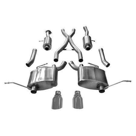 Overtime 11-16 Jeep Grand Cherokee 2.5 in. Cat-Back Exhaust System with Dual Rear Exit Single 4.5 in. Sport OV395101
